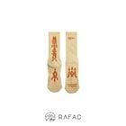MOOSINA X RAFAC 中筒襪_米白, , hi-res